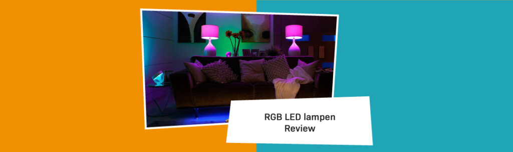 Blog Banners RGB LED Lamps Review