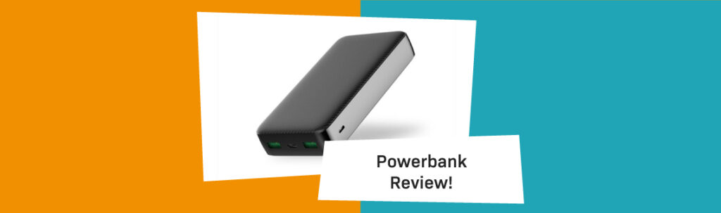 Banner del blog Recensione della Power Bank