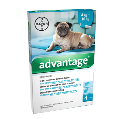 Advantage hond 4-10kg aanbieding