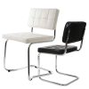 Bauhaus stoelen zwart en wit