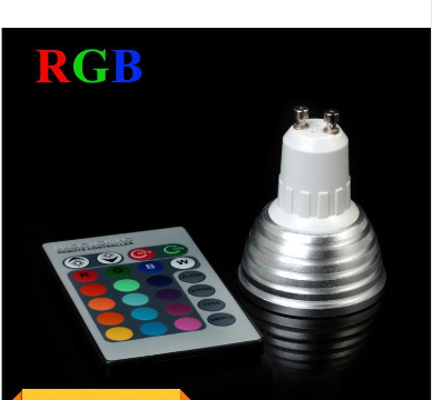 RGB led lamp gu10