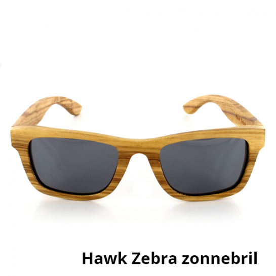 Burnwoods hawk zebra zonnebril aanbieding