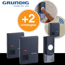 Grundig Wireless Doorbell 2 Récepteurs Offre