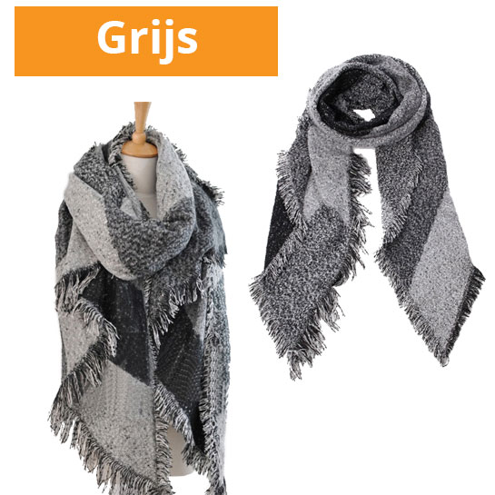 Luxe sjaal Pashmina wol van €89,95 voor €22,95 verzending!