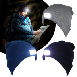 Cappello con illuminazione a LED