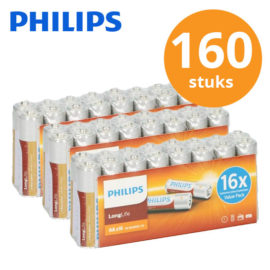 Philips-batterijen-160stuks