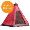 Tipi tent rood