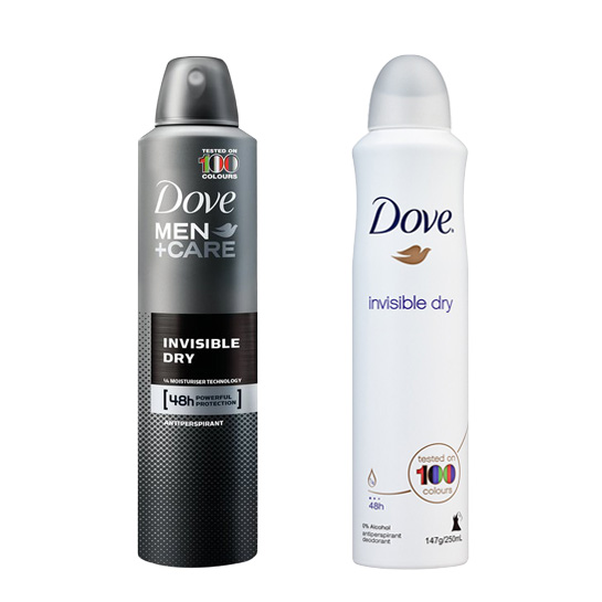 bedenken rivaal Diversiteit 6x Dove deodorant voor mannen en vrouwen met 47% KORTING