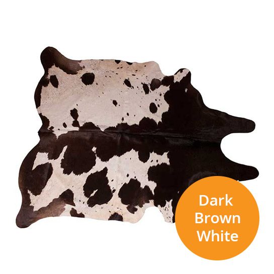 Koeienhuiden-Dark-Brown-White