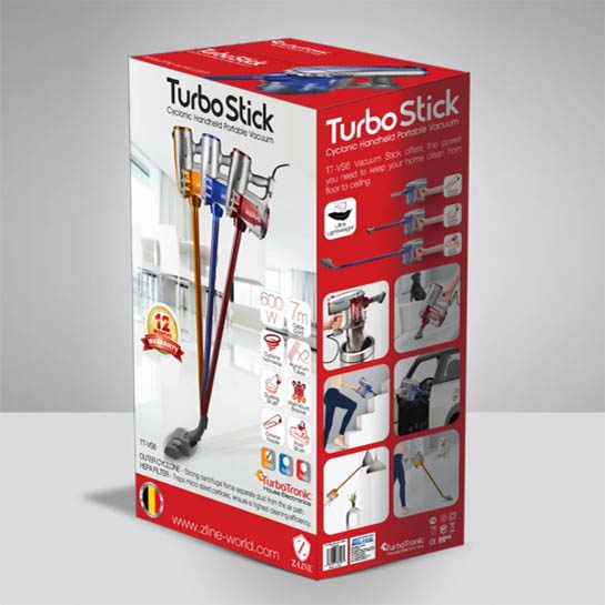 Turbo-Stick-Cycloonstofzuiger