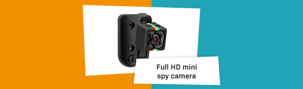 Blog-Banner Full HD Mini-Spionagekamera