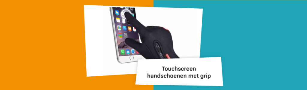 Blog-Banner Touchscreen-Handschuhe mit Griff