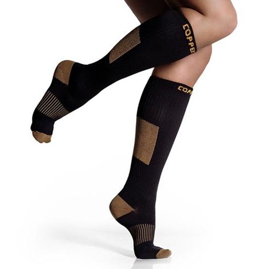 Compressie-sokken-copper
