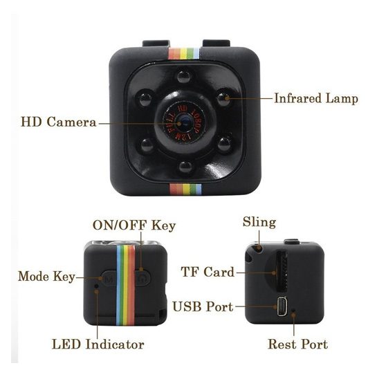 Mini cámara Full HD
