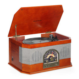 Ricatech wooden record player RMC82