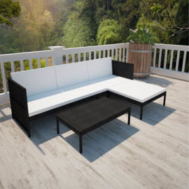 Conjunto lounge-negro