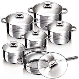 12-piece pan set