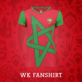 Maglia del tifoso marocchina della Coppa del Mondo