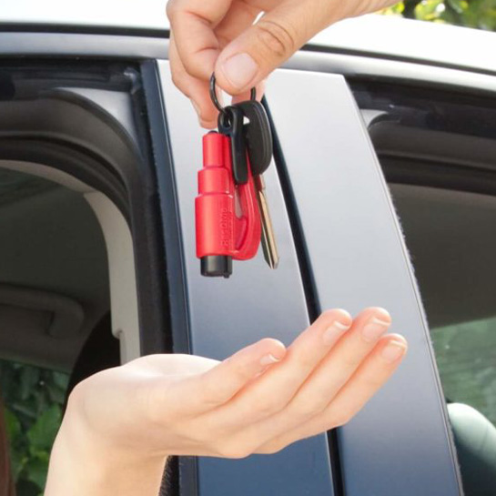 Resqme Car Escape Tool Seatbelt Cutter Window Breaker Veiligheidshamer 6