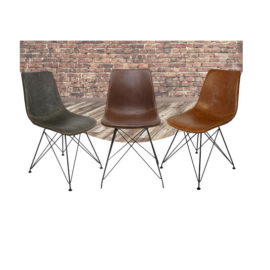 Industriële Eetkamerstoel
