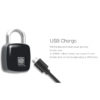 Cargador USB de huellas dactilares