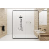 Premium Rain Shower Black Lifa Bathing Atmosphere 4
