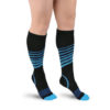 Sports Compression Socks Stripes Blue