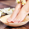 Ambiente de masaje de pies
