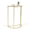 Wall table Florence Freestanding Gold