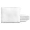 2x 3d Air Cushions White 70×60 Cm Zensation Freestanding