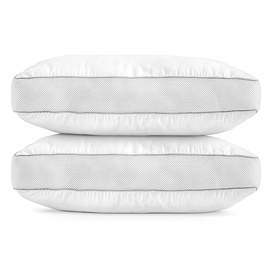 2x 3d Air Cushions White 70×60 Cm Zensation Freestanding 3