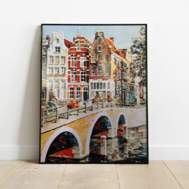 Stadtzentrum von Amsterdam
