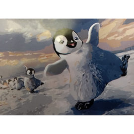 Pingouin Peinture Par Numéros