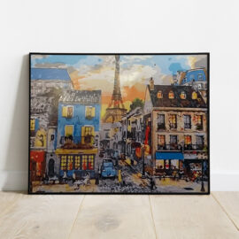 Zonsondergang Parijs