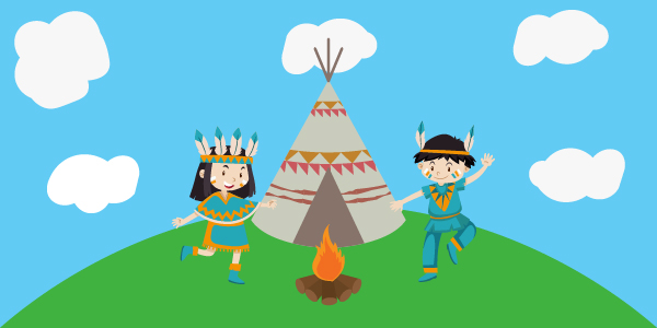 Ilustración tipi