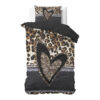 Panther Love Heart Brown 5