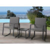 2 Luxury Rocking Chairs Incl. Table Mello 9