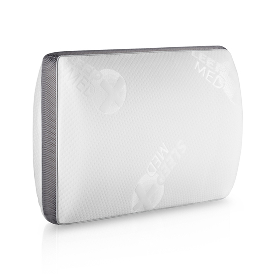 Memory Foam kussen met soft fiber van Sleepmed Webshop-outlet.nl | Aanbiedingen tegen OUTLET prijzen!