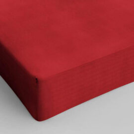 Dreamhouse Drap-housse Coton Différentes tailles disponibles Rouge