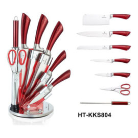 Herenthal 8 Delige Messenset Rood Ht Kks700