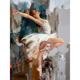 Ballerina In Het Wit