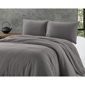 Housse de couette Bamboo Touch Anthracite
