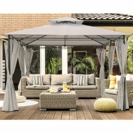 Gazebo di Lusso Vernazza Beige1