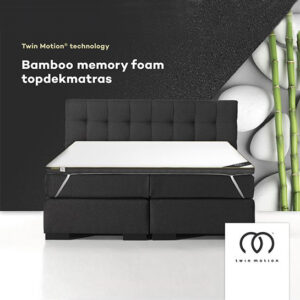 Twin Motion Bamboo Memory Foam Top Mattress