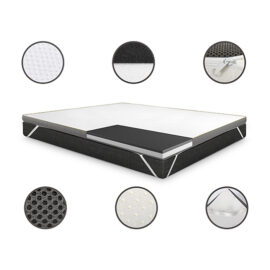 Twin Motion Topdekmatras Bamboo Traagschuim8