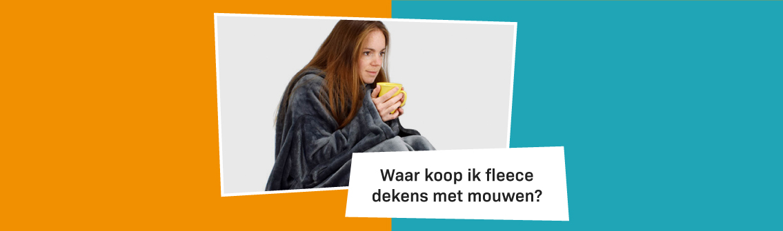 Waar koop fleece met mouwen? - Webshop-outlet.nl | tegen OUTLET prijzen!