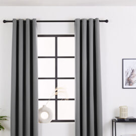 Cortinas 150x250 cinza prata