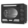 Turbotronic TT Ev35r Retro Stainless Steel Freestanding Electric Oven – 35 L – 1600w Black Thumbnail
