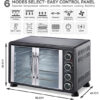 Turbotronic TT EV55 Stainless Steel Freestanding Electric Oven – Information And Dimensions