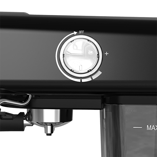 Turbotronic Cm22 Pistonmachine Espressomachine Zwart 4
